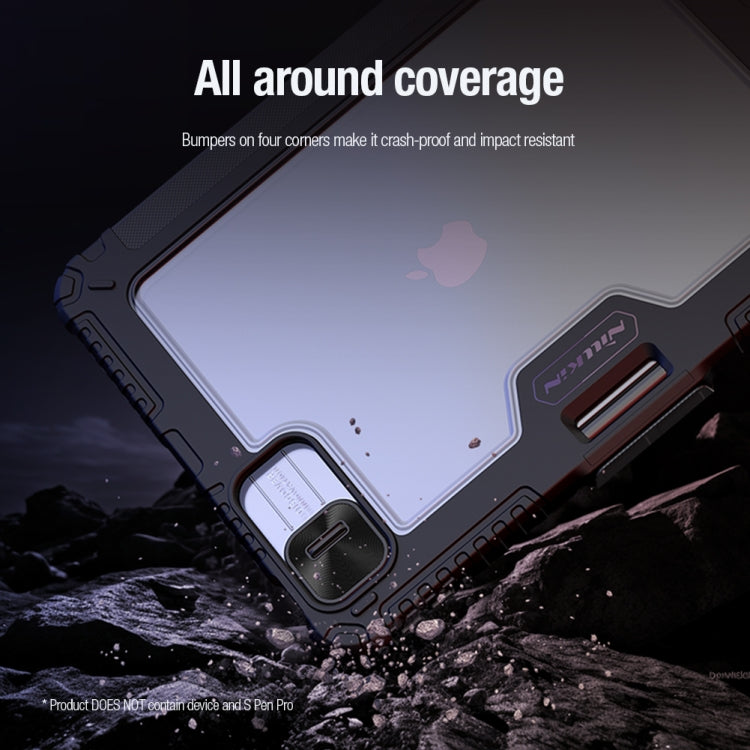 Nillkin Bumper Pro Multi-angle Folding Style Black Case - For iPad Pro 11 (2024) - MosAccessories.co.uk