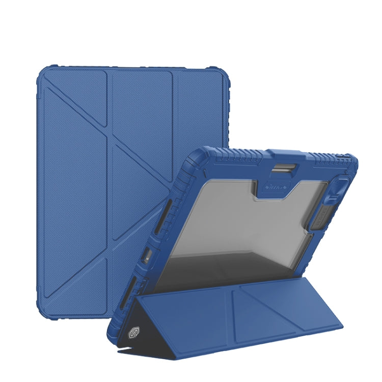 Nillkin Bumper Pro Multi-angle Folding Style Blue Case - For iPad Pro 11 (2024) - MosAccessories.co.uk
