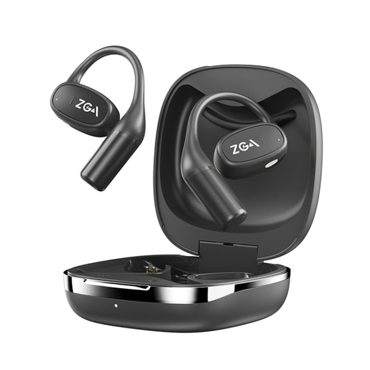 ZGA GS15 Black Ear-mounted Wireless Bluetooth Headphones - MosAccessories.co.uk