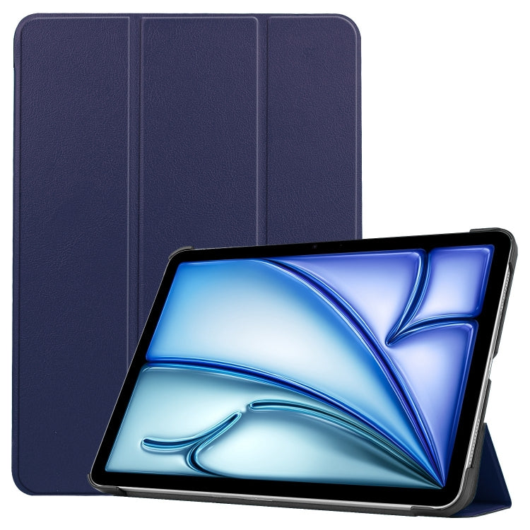 Custer Pure Colour 3-Fold Holder Smart PU Leather Tablet Case - For iPad Pro 13 (2025/24) / iPad Air 13 (2025/24)