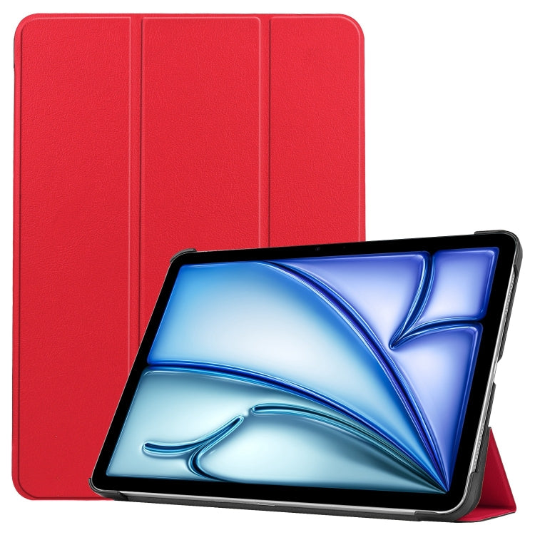 Custer Pure Colour 3-Fold Holder Smart PU Leather Tablet Case - For iPad Pro 13 (2025/24) / iPad Air 13 (2025/24)