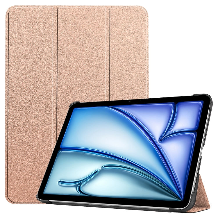 Custer Pure Colour 3-Fold Holder Smart PU Leather Tablet Case - For iPad Pro 13 (2025/24) / iPad Air 13 (2025/24)