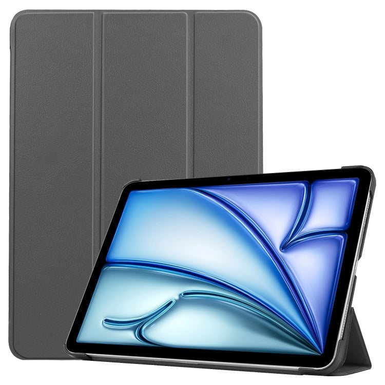 Custer Pure Colour 3-Fold Holder Smart PU Leather Tablet Case - For iPad Pro 13 (2025/24) / iPad Air 13 (2025/24)