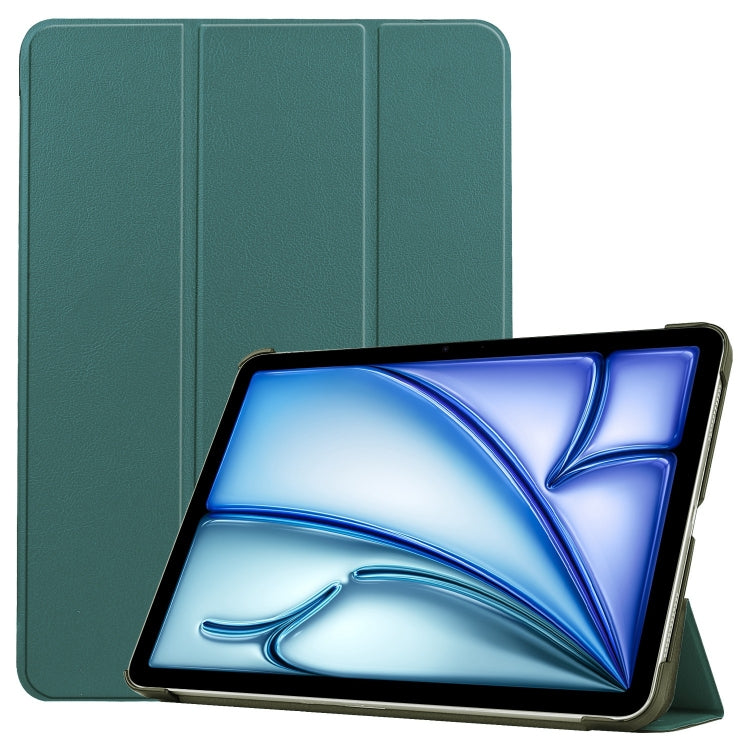 Custer Pure Colour 3-Fold Holder Smart PU Leather Tablet Case - For iPad Pro 13 (2025/24) / iPad Air 13 (2025/24)