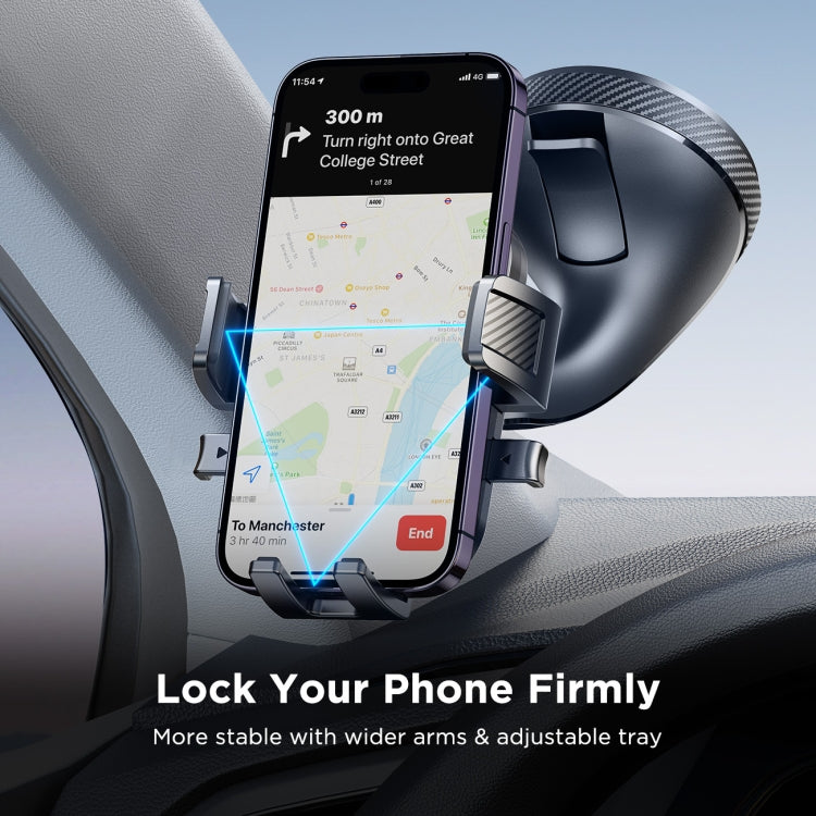 JOYROOM JR-OK6 Car Windshield Black Phone Holder - MosAccessories.co.uk