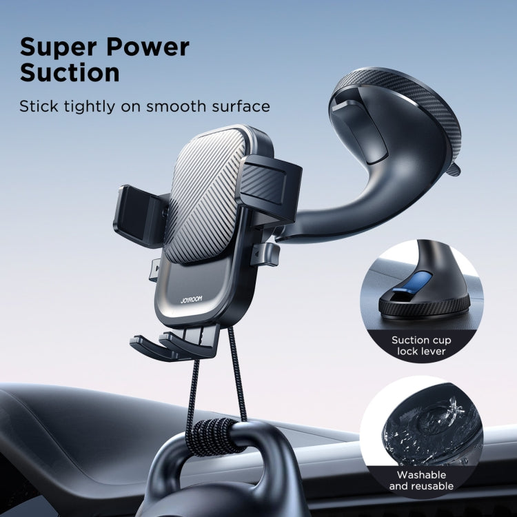 JOYROOM JR-OK6 Car Windshield Black Phone Holder - MosAccessories.co.uk
