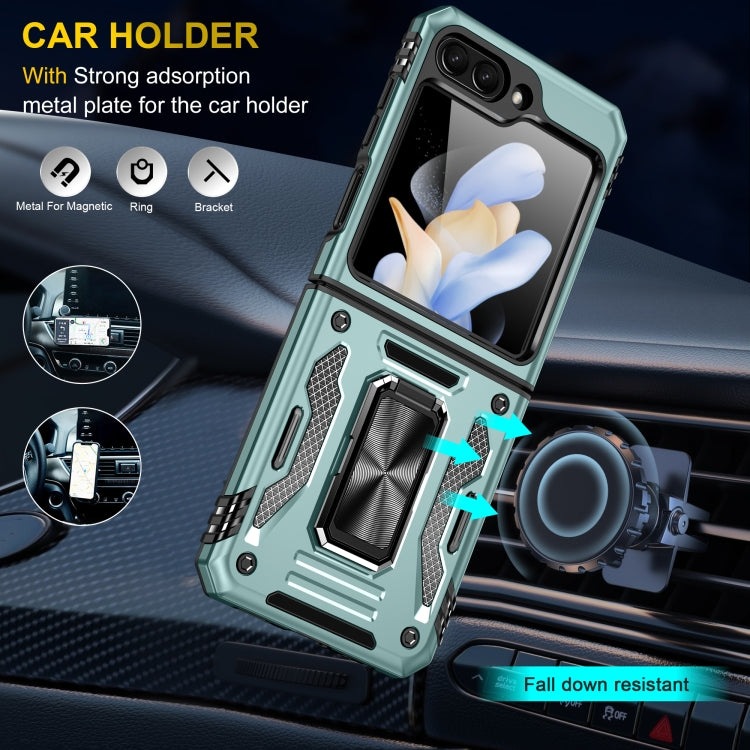 Armor PC + TPU Camera Shield Phone Case - For Samsung Galaxy Z Flip6 / Fold6