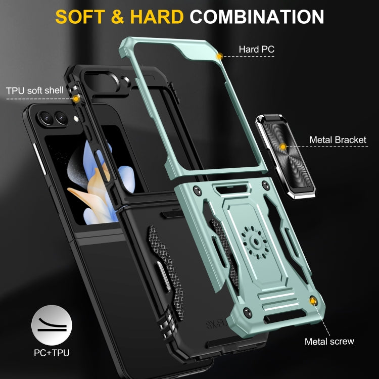 Armor PC + TPU Camera Shield Phone Case - For Samsung Galaxy Z Flip6 / Fold6