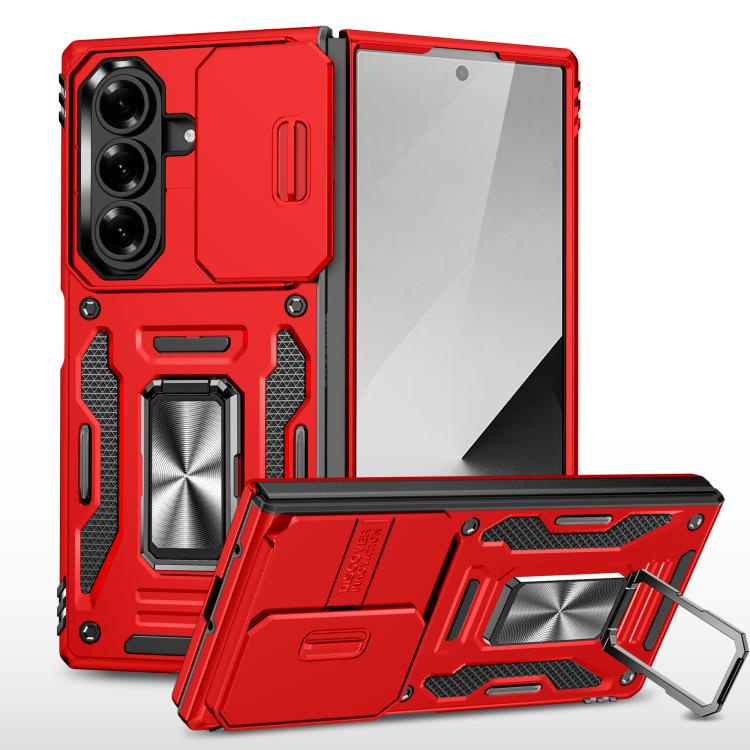 Armor PC + TPU Camera Shield Phone Case - For Samsung Galaxy Z Flip6 / Fold6