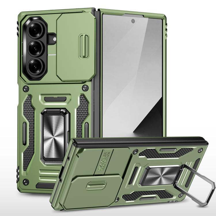 Armor PC + TPU Camera Shield Phone Case - For Samsung Galaxy Z Flip6 / Fold6