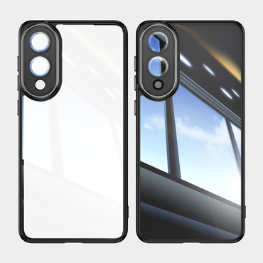 Acrylic Hybrid TPU Armor Shockproof Phone Case - For Samsung Galaxy S25 Edge / S25 / S25+