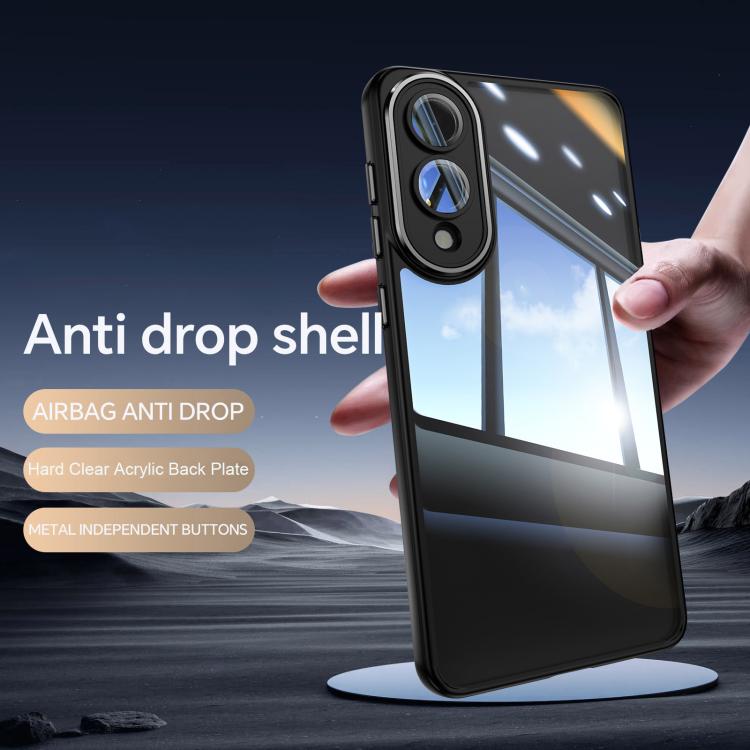 Acrylic Hybrid TPU Armor Shockproof Phone Case - For Samsung Galaxy S25 Edge / S25 / S25+