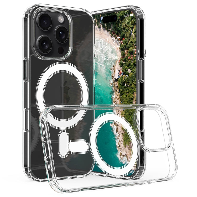MagSafe Clear Acrylic PC Hybrid TPU Phone Case - For iPhone 17 / 16 Series / Air