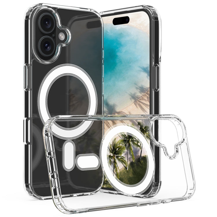 MagSafe Clear Acrylic PC Hybrid TPU Phone Case - For iPhone 17 / 16 Series / Air