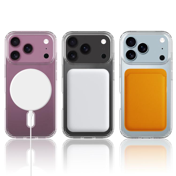 MagSafe Clear Acrylic PC Hybrid TPU Phone Case - For iPhone 17 / 16 Series / Air