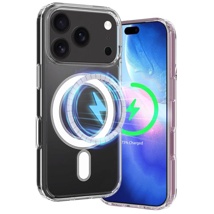 MagSafe Clear Acrylic PC Hybrid TPU Phone Case - For iPhone 17 / 16 Series / Air