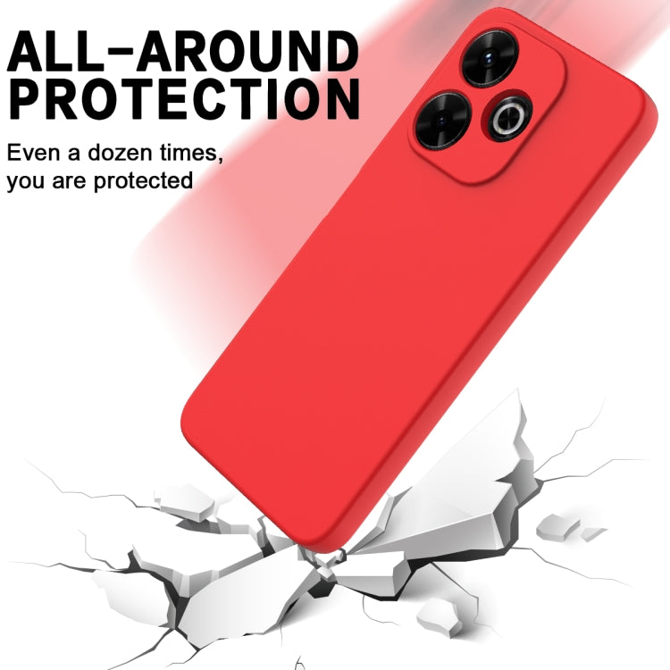 Solid Colour Liquid Silicone Phone Case - For Xiaomi Poco M6 Plus / 14 Civi / Civi 4 Pro / Poco F6