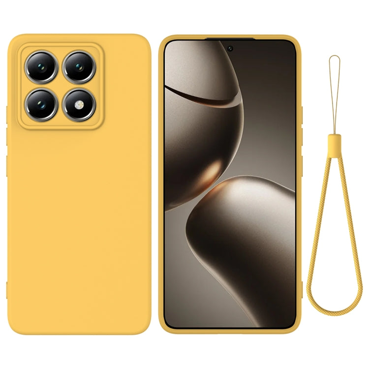 Solid Colour Liquid Silicone Phone Case - For Xiaomi Poco M7 Pro / 15 Pro / 15 / 14T Pro / 14T / Poco M6 4G