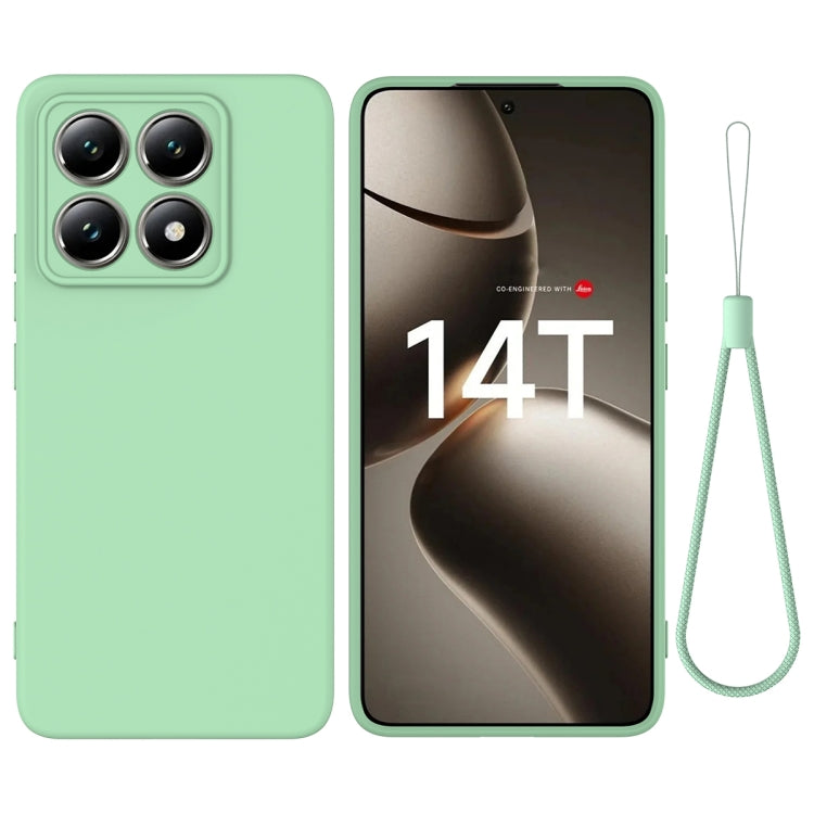 Solid Colour Liquid Silicone Phone Case - For Xiaomi Poco M7 Pro / 15 Pro / 15 / 14T Pro / 14T / Poco M6 4G