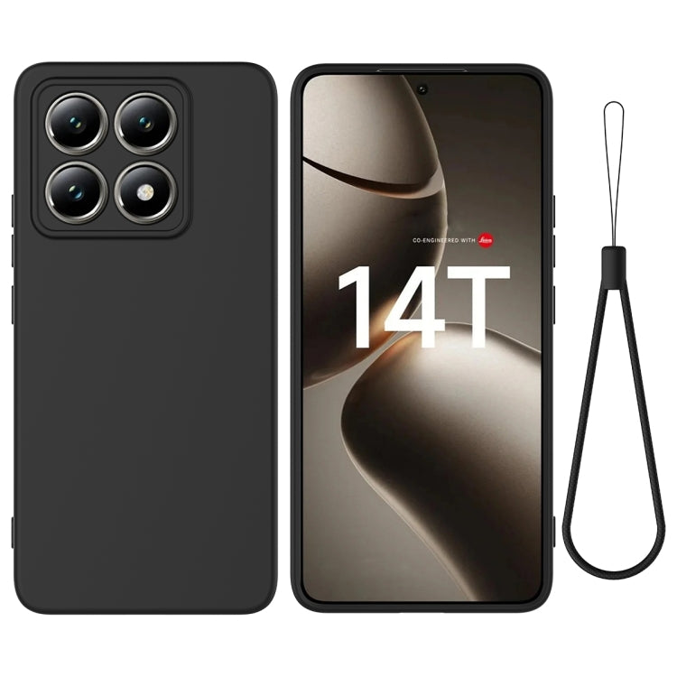 Solid Colour Liquid Silicone Phone Case - For Xiaomi Poco M7 Pro / 15 Pro / 15 / 14T Pro / 14T / Poco M6 4G
