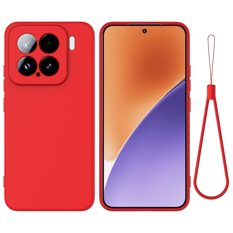 Solid Colour Liquid Silicone Phone Case - For Xiaomi Poco M7 Pro / 15 Pro / 15 / 14T Pro / 14T / Poco M6 4G