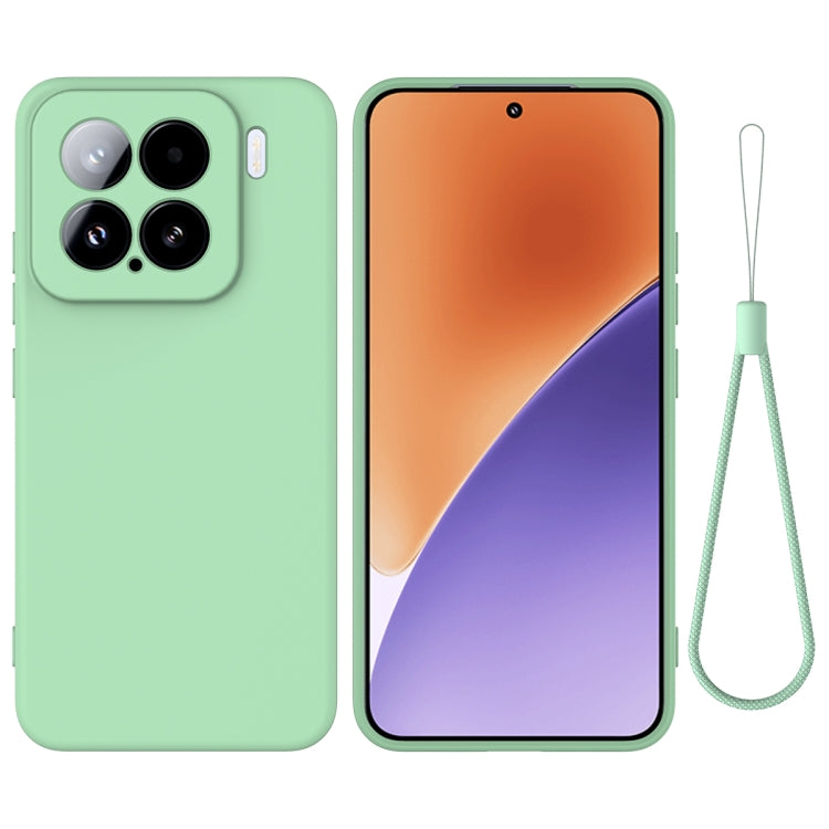 Solid Colour Liquid Silicone Phone Case - For Xiaomi Poco M7 Pro / 15 Pro / 15 / 14T Pro / 14T / Poco M6 4G