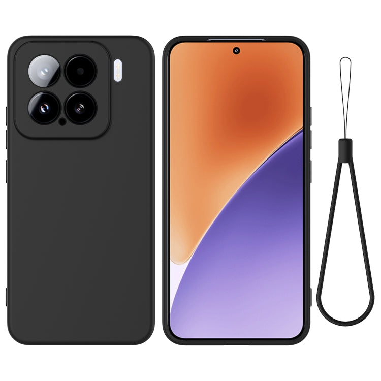 Solid Colour Liquid Silicone Phone Case - For Xiaomi Poco M7 Pro / 15 Pro / 15 / 14T Pro / 14T / Poco M6 4G
