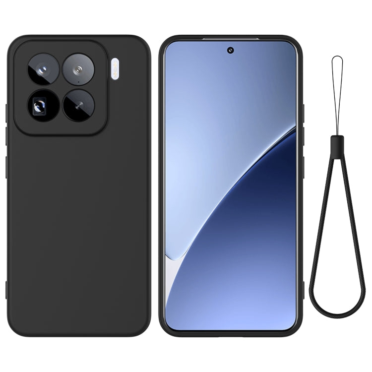 Solid Colour Liquid Silicone Phone Case - For Xiaomi Poco M7 Pro / 15 Pro / 15 / 14T Pro / 14T / Poco M6 4G