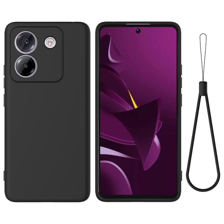 Solid Colour Liquid Silicone Phone Case - For Xiaomi Poco M7 Pro / 15 Pro / 15 / 14T Pro / 14T / Poco M6 4G