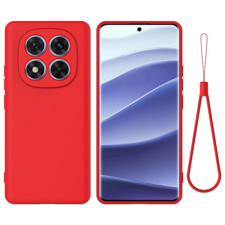 Solid Colour Liquid Silicone Phone Case - For Xiaomi Poco F7 Ultra / Poco F7 Pro / Poco M7 5G / Poco X7 / 15 Ultra / Poco X7 Pro