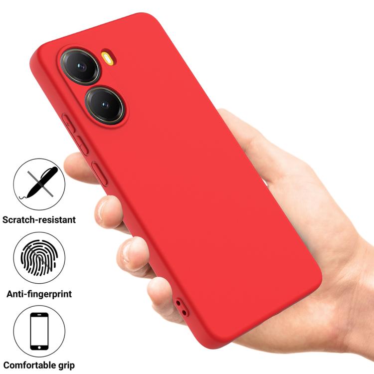 Solid Colour Liquid Silicone Phone Case - For Xiaomi Poco M7 Pro / 15 Pro / 15 / 14T Pro / 14T / Poco M6 4G