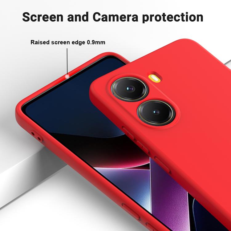 Solid Colour Liquid Silicone Phone Case - For Xiaomi Poco M7 Pro / 15 Pro / 15 / 14T Pro / 14T / Poco M6 4G