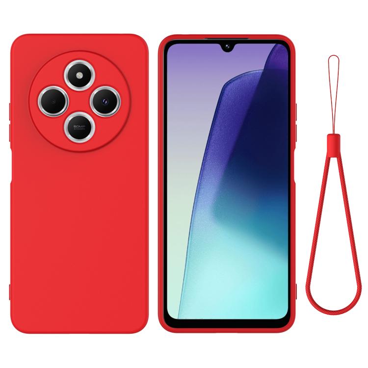 Solid Colour Liquid Silicone Phone Case - For Xiaomi Poco F7 Ultra / Poco F7 Pro / Poco M7 5G / Poco X7 / 15 Ultra / Poco X7 Pro