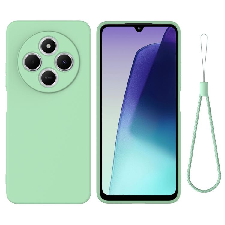 Solid Colour Liquid Silicone Phone Case - For Xiaomi Poco F7 Ultra / Poco F7 Pro / Poco M7 5G / Poco X7 / 15 Ultra / Poco X7 Pro