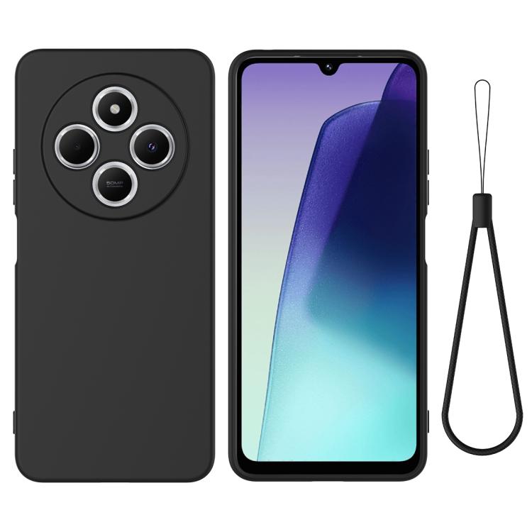 Solid Colour Liquid Silicone Phone Case - For Xiaomi Poco F7 Ultra / Poco F7 Pro / Poco M7 5G / Poco X7 / 15 Ultra / Poco X7 Pro