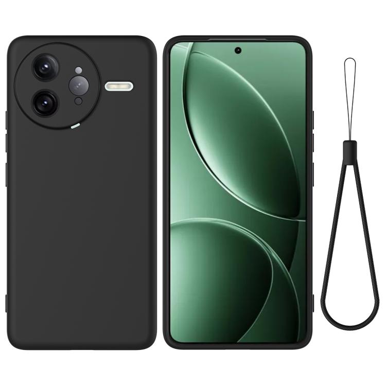 Solid Colour Liquid Silicone Phone Case - For Xiaomi Poco F7 Ultra / Poco F7 Pro / Poco M7 5G / Poco X7 / 15 Ultra / Poco X7 Pro