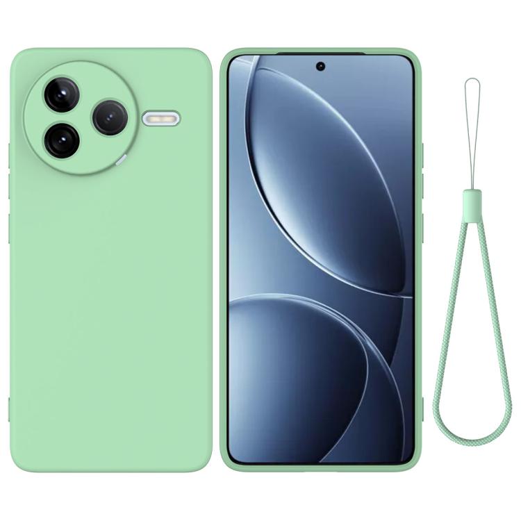 Solid Colour Liquid Silicone Phone Case - For Xiaomi Poco F7 Ultra / Poco F7 Pro / Poco M7 5G / Poco X7 / 15 Ultra / Poco X7 Pro