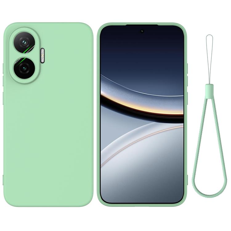Solid Colour Liquid Silicone Phone Case - For Xiaomi Poco F7 Ultra / Poco F7 Pro / Poco M7 5G / Poco X7 / 15 Ultra / Poco X7 Pro