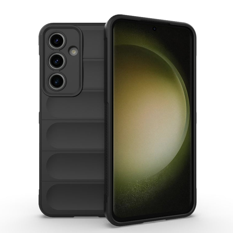 Magic Shield TPU + Flannel Phone Case - For Samsung Galaxy S25 Ultra / S24 FE