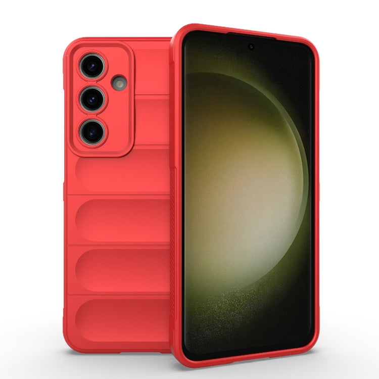 Magic Shield TPU + Flannel Phone Case - For Samsung Galaxy S25 Ultra / S24 FE