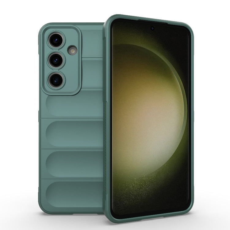 Magic Shield TPU + Flannel Phone Case - For Samsung Galaxy S25 Ultra / S24 FE