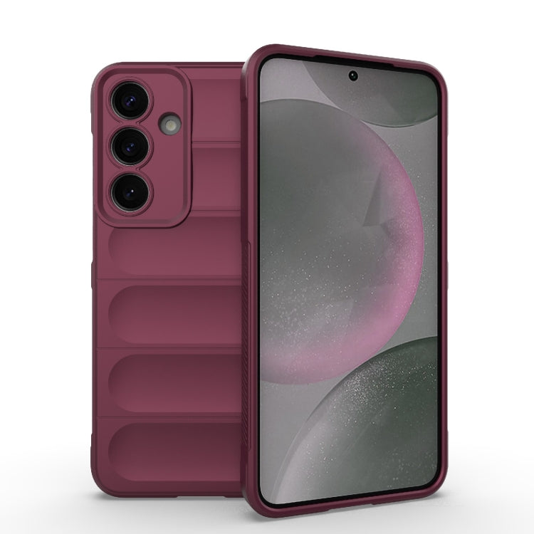 Magic Shield TPU + Flannel Phone Case - For Samsung Galaxy S25 Edge / S25+