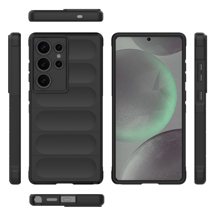 Magic Shield TPU + Flannel Phone Case - For Samsung Galaxy S25 Ultra / S24 FE