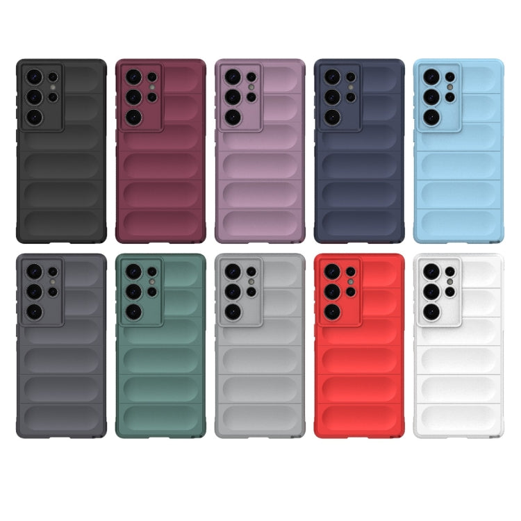 Magic Shield TPU + Flannel Phone Case - For Samsung Galaxy S25 Ultra / S24 FE