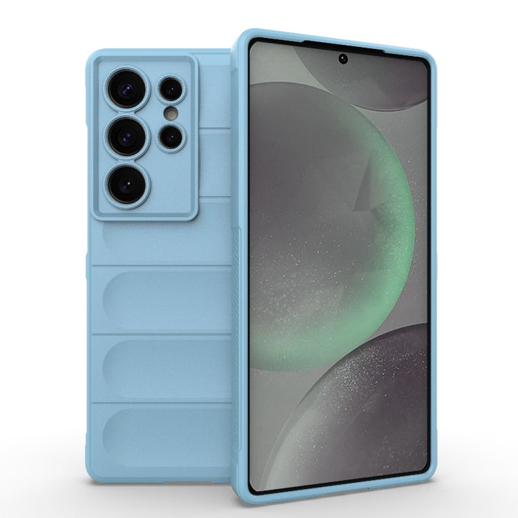 Magic Shield TPU + Flannel Phone Case - For Samsung Galaxy S25 Ultra / S24 FE
