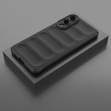 Magic Shield TPU + Flannel Phone Case - For Samsung Galaxy S25 / S25 Edge