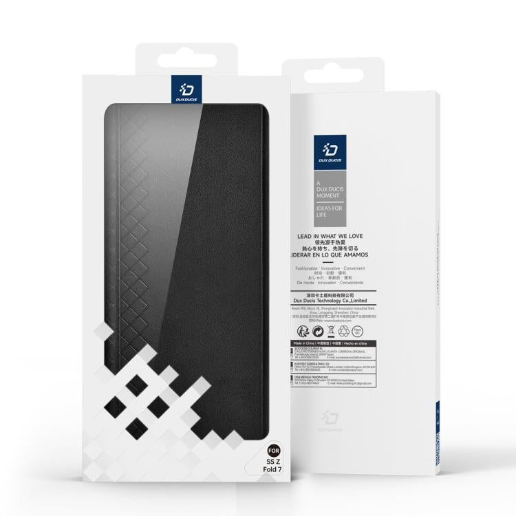 Dux Ducis Bril Series PU + TPU Phone Case with Pen Slot - For Samsung Galaxy Z Fold Special / Fold7
