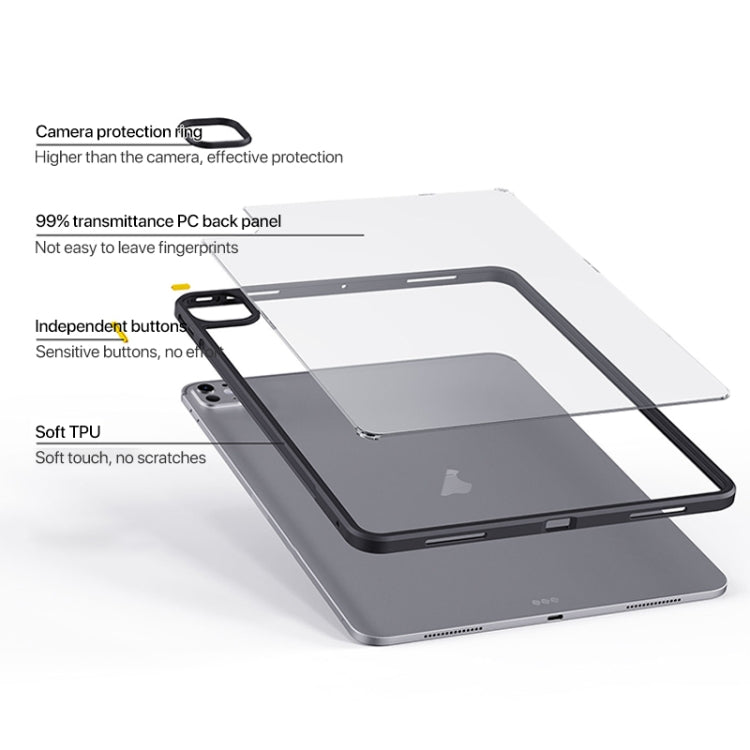 Ming Shield Series PC Hybrid TPU Tablet Case - For iPad Pro 13 / Pro 11 / Air 13 / Air 11