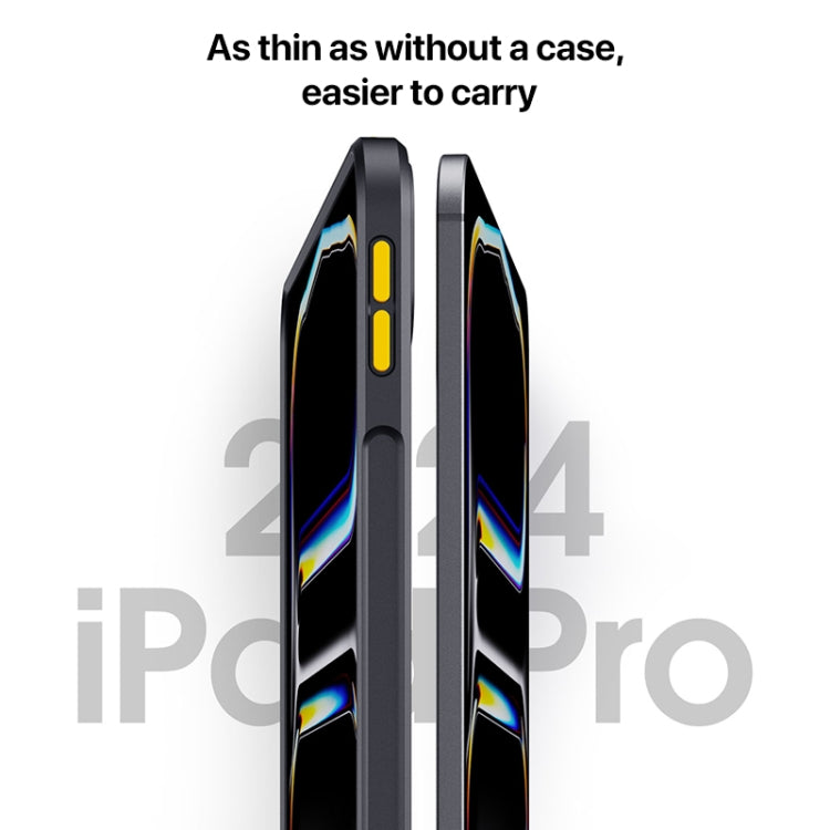 Ming Shield Series PC Hybrid TPU Tablet Case - For iPad Pro 13 / Pro 11 / Air 13 / Air 11