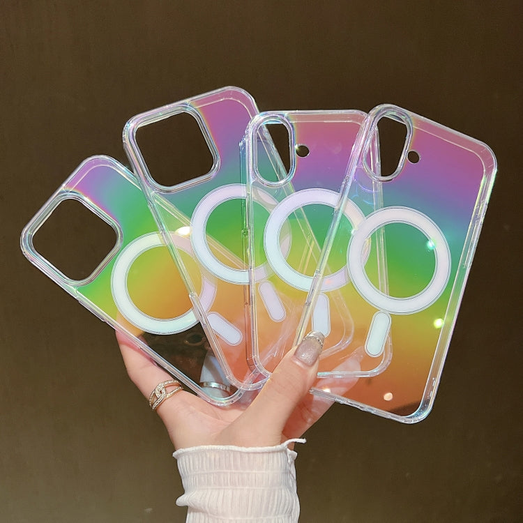 Gradient Colour MagSafe Airbag Phone Case - For iPhones